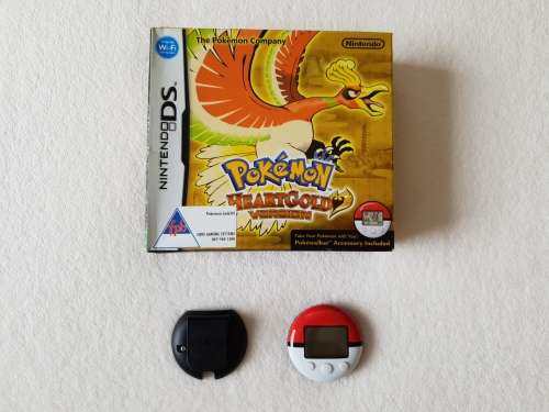 Pokemon Heartgold Version + Pokewalker - Nintendo DS Game