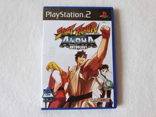 Street Fighter Alpha Anthology - PS2/Playstation 2 game (PAL)