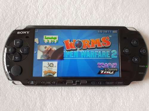 PSP 3000/Slim Console + 10 Games + 4GB Memory Card