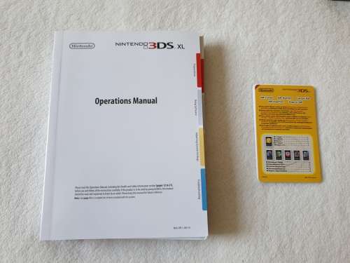 Nintendo 3DS XL Console + Original Box + 10  Games