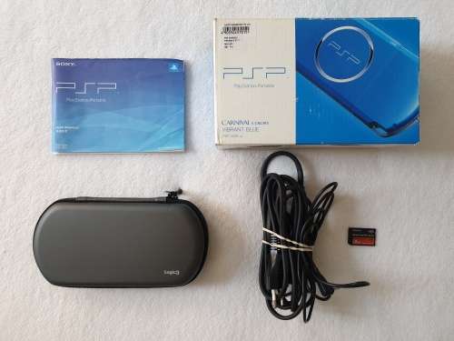 Sony PSP/Playstation Portable Slim + 15 Games + Original Box