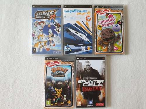 Sony PSP/Playstation Portable Slim + 15 Games + Original Box