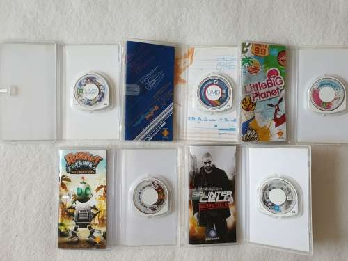 Sony PSP/Playstation Portable Slim + 15 Games + Original Box