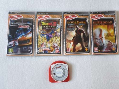 Sony PSP/Playstation Portable Slim + 11 Games + Original Box