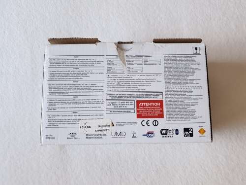 Sony PSP/Playstation Portable Slim + 11 Games + Original Box