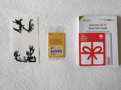 Nintendo 3DS XL Console + Games (Limited Edition Pokemon Console)