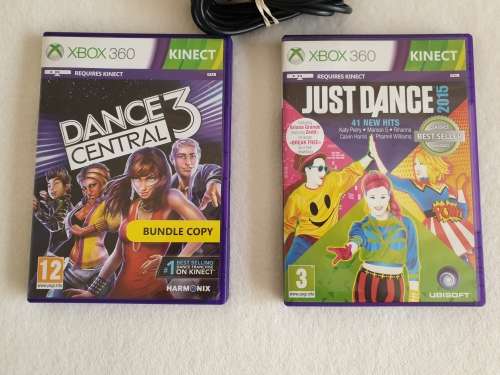 Xbox 360 Kinect Sensor + 2 Games