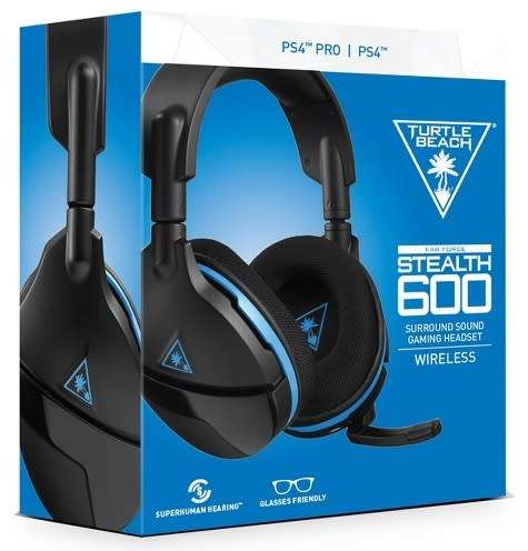 PS4/Playstation 4/PC - Turtle Beach STEALTH 600 Wireless Surround Headset