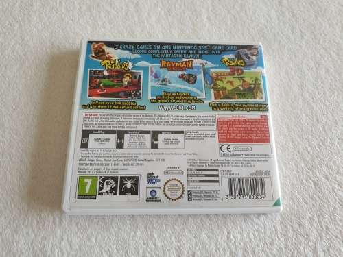 Rayman And Rabbids Family Pack (3 Games In One) - Nintendo 3DS Game (EUR)