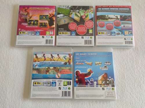 Playstation Move Controllers + Camera + Games (PS3/PS4/PSVR)