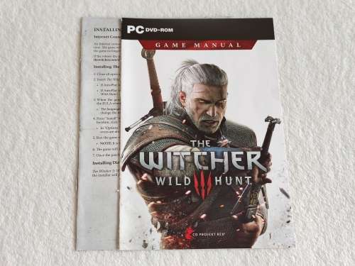 The Witcher III/3 Wild Hunt (DRM Free/No Authentication Required) - Windows PC Game