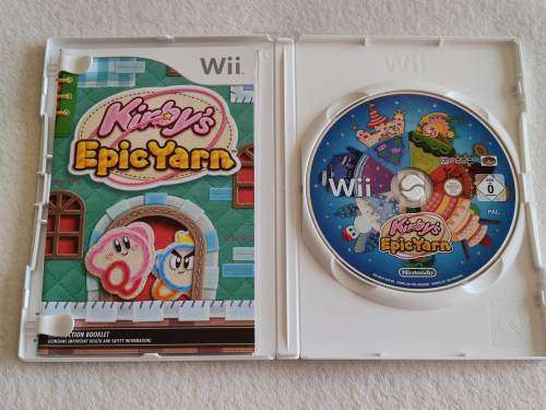 Kirby's Epic Yarn - Nintendo Wii Game (PAL)