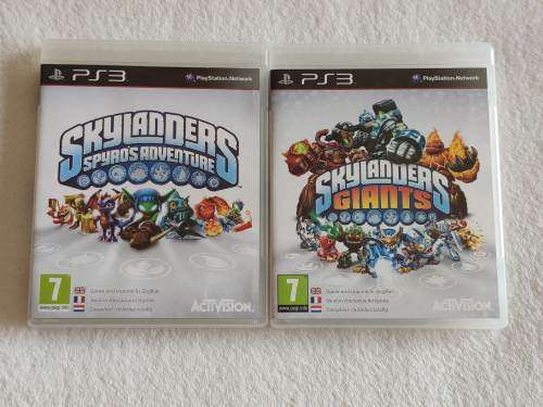 Skylanders Spyro`s Adventure + Skylanders Giants + Figurines - PS3/Playstation 3 Game