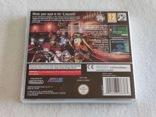 Etrian Odyssey - Nintendo DS Game
