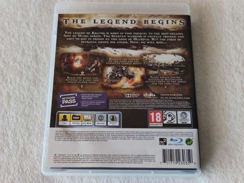 God Of War: Ascension - PS3/ Playstation 3 Game