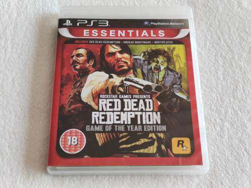 Red Dead Redemption (Game Of The Year Edition) - PS3/Playstation 3 Game
