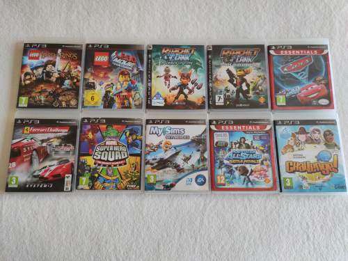 Playstation 3 Slim Console and 10 Games - (250GB Storage PS3)