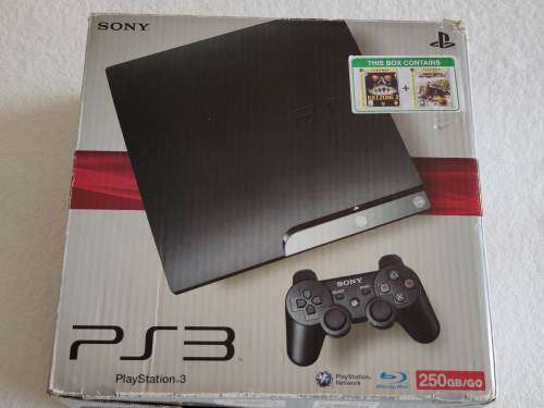 Playstation 3 Slim Console and 10 Games - (250GB Storage PS3)