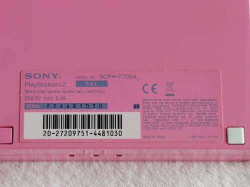 Playstation 2 Limited Edition Pink Console - (PS2 Slim)