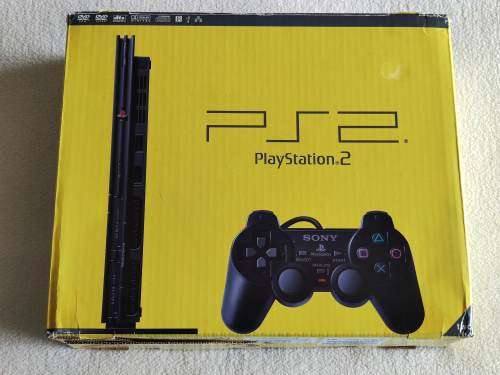 Playstation 2 Console + 15 Games (PS2 Slim)