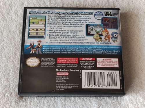 Pokemon Diamond Version - Nintendo DS Game