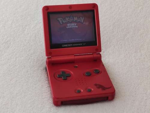 Nintendo Game Boy Advance SP Console - Groudon Limited Edition