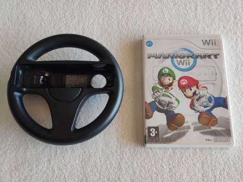 Mario Kart Wii + Steering Wheel - Nintendo Wii Game (PAL)