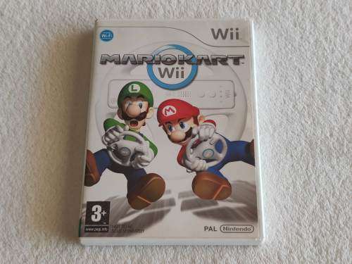 Mario Kart Wii + Steering Wheel - Nintendo Wii Game (PAL)