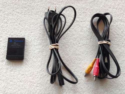 Playstation 2 Console + 10 Games (PS2 Slim)