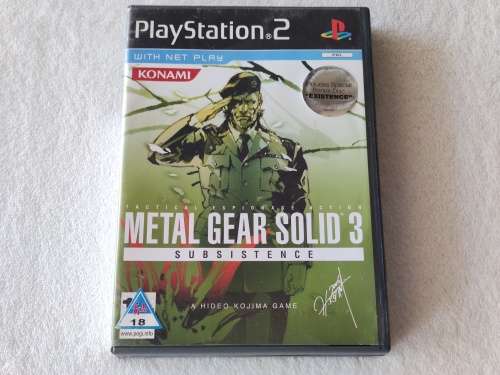 Metal Gear Solid 3: Subsistence - PS2/Playstation 2 Game (PAL)