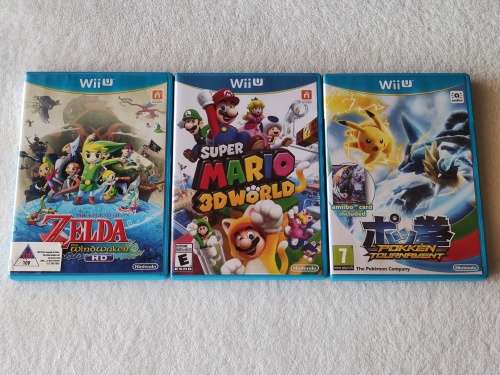 Nintendo Wii U Console + Games