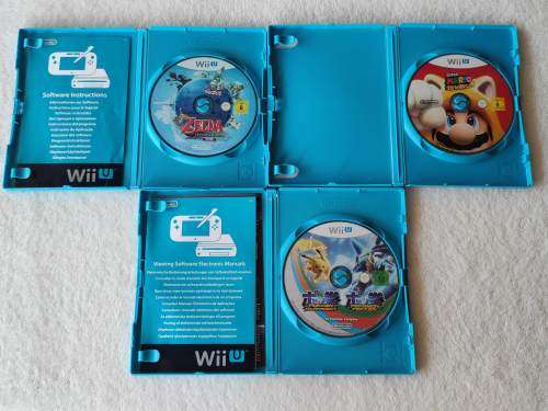 Nintendo Wii U Console + Games