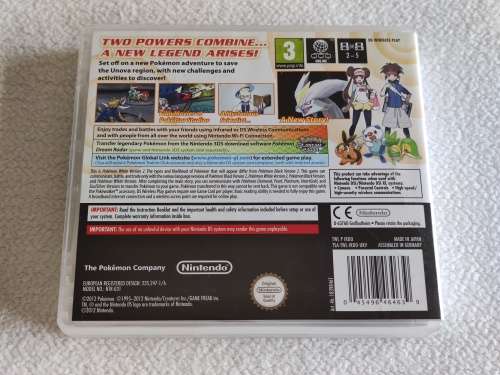 Pokemon White Version 2 - Nintendo DS Game