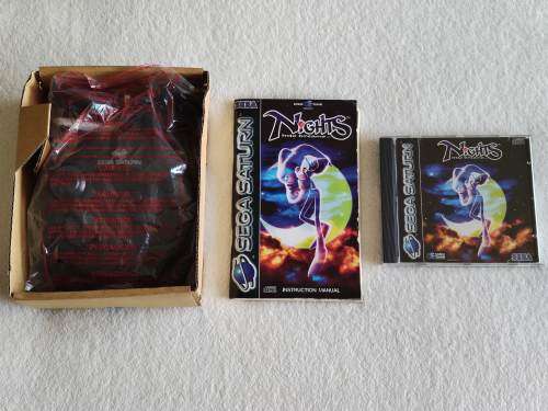 Nights Into Dreams + 3D Control Pad - Sega Saturn (PAL)