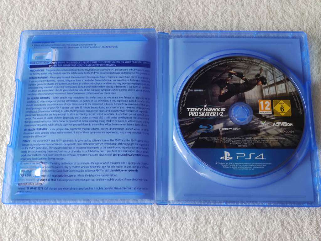 Tony Hawk Pro Skater 1 + 2 - PS4/Playstation 4 Game