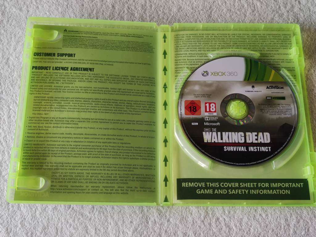 The Walking Dead Survival Instinct - Xbox 360 Game (PAL)