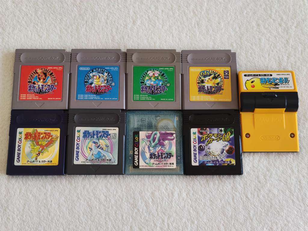 Japanese Pokemon Game Bundle - Nintendo Game Boy