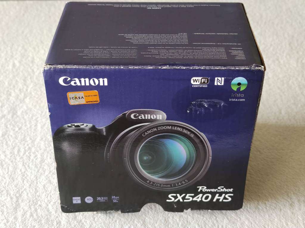 Canon PowerShot SX540 HS - 20.3MP / 50x Zoom / WiFi NFC - Connected Bridge Camera