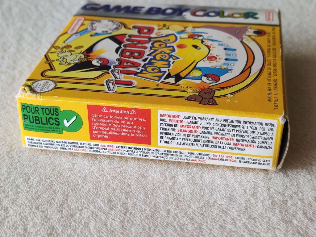 Pokemon Pinball - Nintendo Game Boy Color
