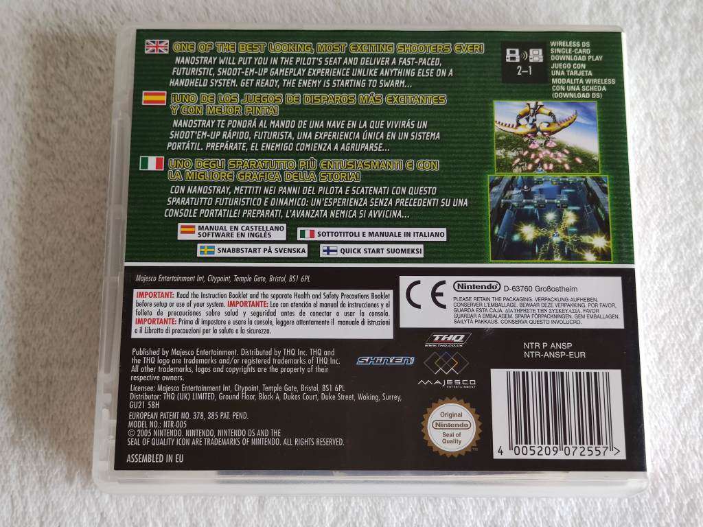 Nanostray - Nintendo DS Game