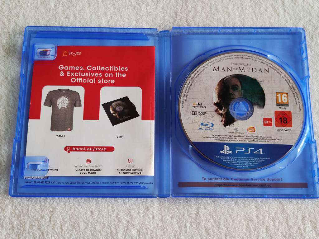 The Dark Pictures Anthology: Man Of Medan - PS4 / Playstation 4 Game