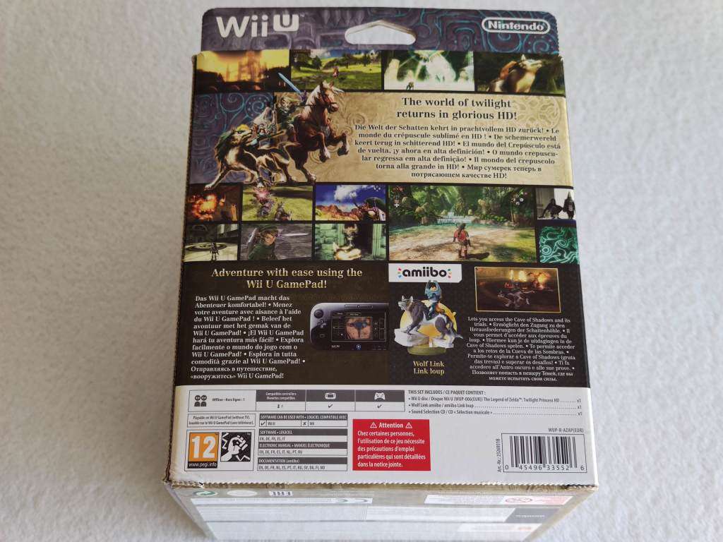 The Legend Of Zelda Twilight Princess HD + Guide - Nintendo Wii U Game (PAL)