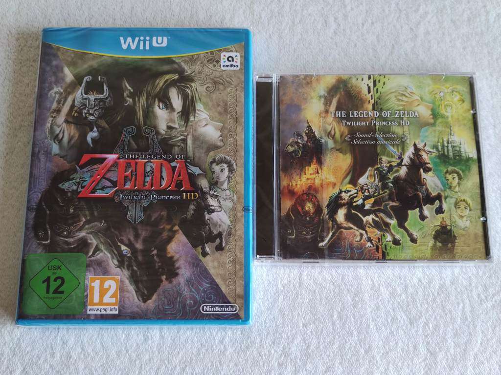 The Legend Of Zelda Twilight Princess HD + Guide - Nintendo Wii U Game (PAL)
