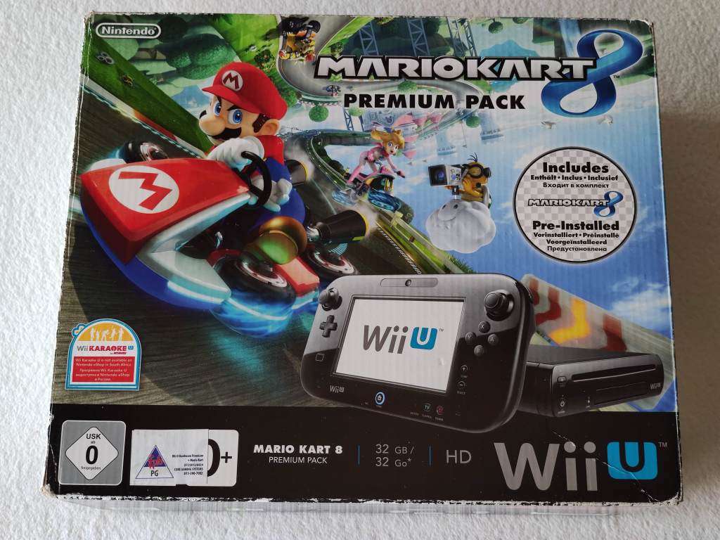 Nintendo Wii U Console + Games