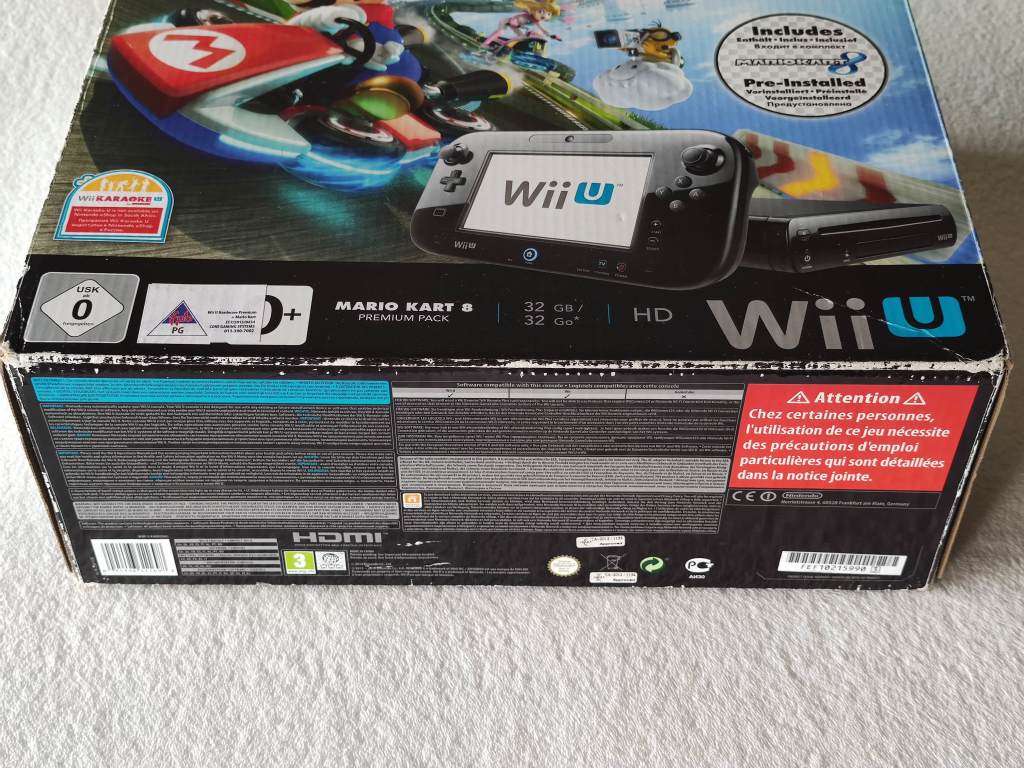 Nintendo Wii U Console + Games
