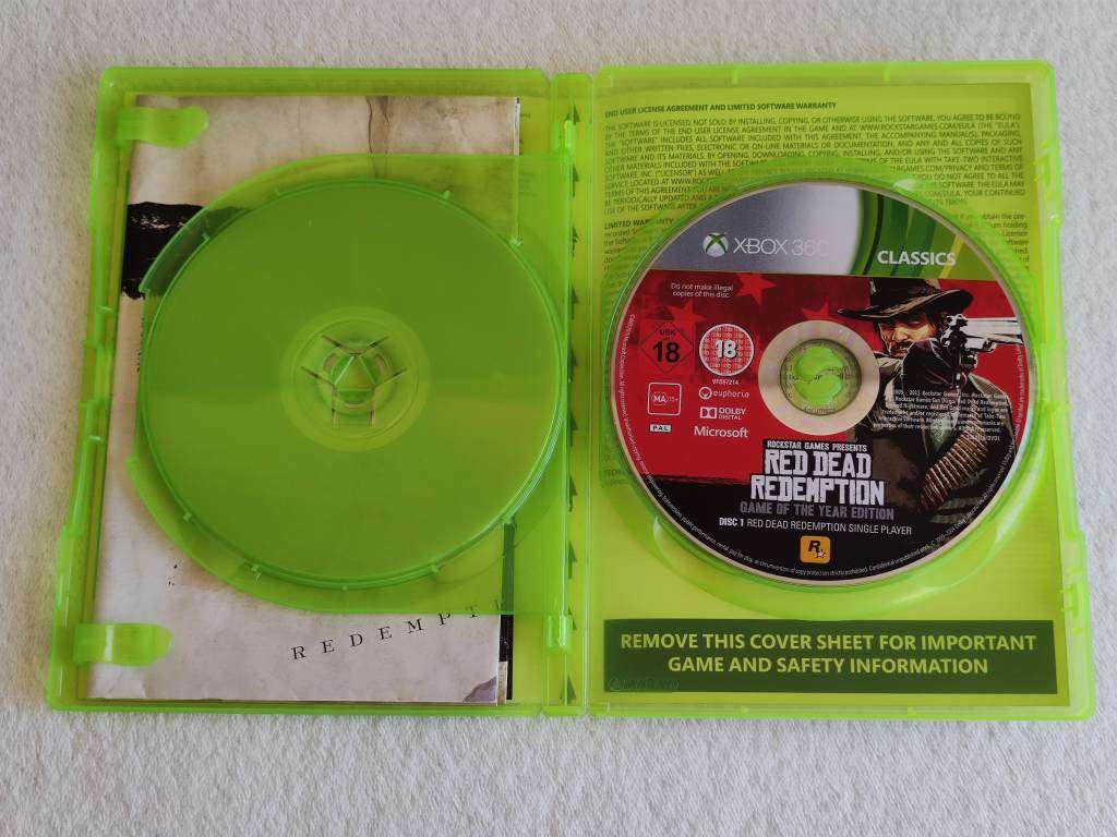 Red Dead Redemption Game Of The Year Edition - Xbox 360 Game (PAL)