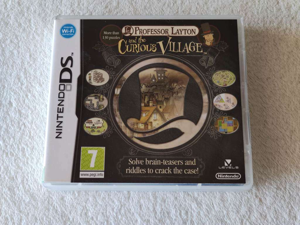 Professor Layton and The Curious Village - Nintendo DS Game