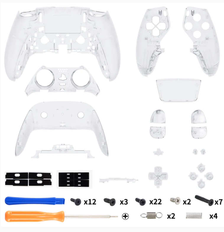 eXtremeRate Replacement Housiing/Shell for DualSense Edge Wireless Controller
