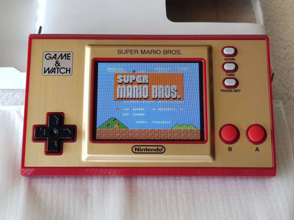 Nintendo Game & Watch Super Mario Bros Edition