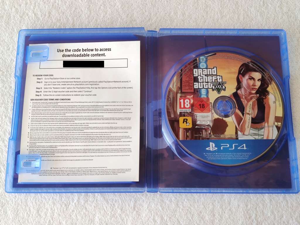GTA V / Grand Theft Auto 5 - PS4/Playstation 4 Game